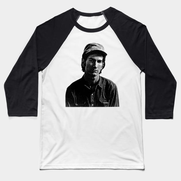 Classic 90s -- Townes Van Zandt Baseball T-Shirt by idontwannawait